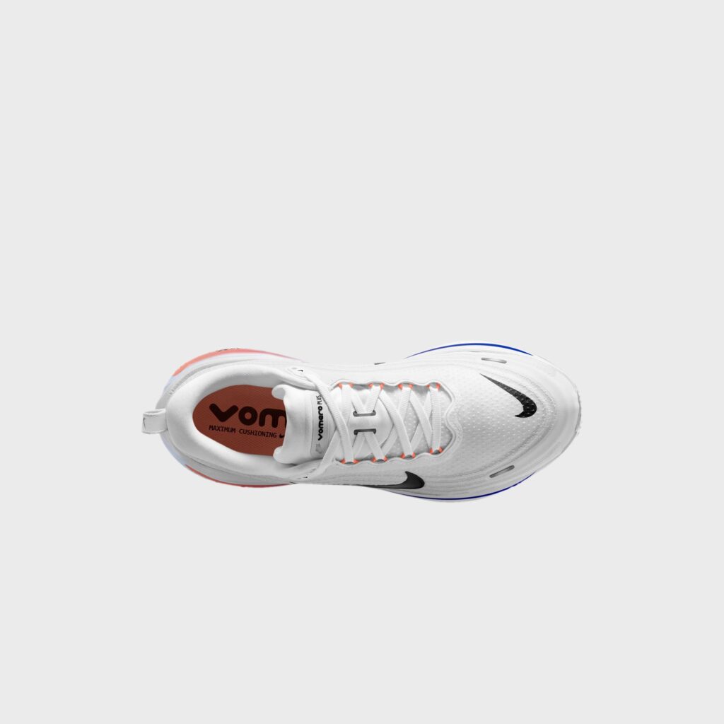 Кроссовки Nike Vomero Plus - White / Atomic Pink / Racer Blue / Black