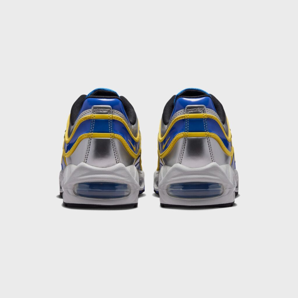 Кроссовки Nike Air Max Joga Bonito R9 - Metallic Silver / Varsity Royal / Black / Varsity Maize