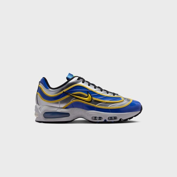 Кроссовки Nike Air Max Joga Bonito R9 - Metallic Silver / Varsity Royal / Black / Varsity Maize