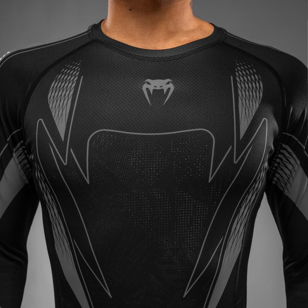 Рашгард Venum Amazonia Reborn Long Sleeve - Black/Grey