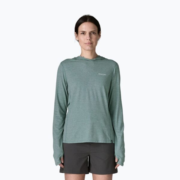 Толстовка Capilene Cool Sun Hoody nouveau green/blue sage x-dye