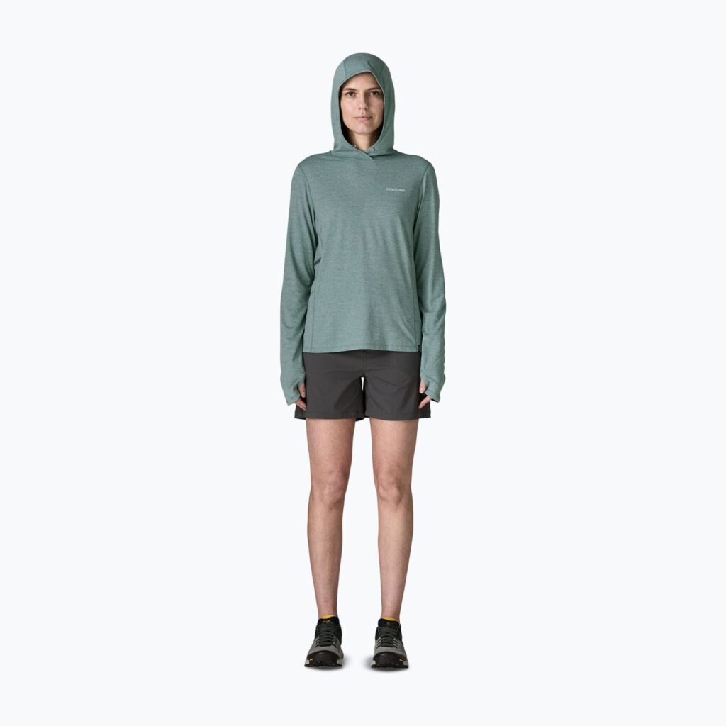 Толстовка Capilene Cool Sun Hoody nouveau green/blue sage x-dye