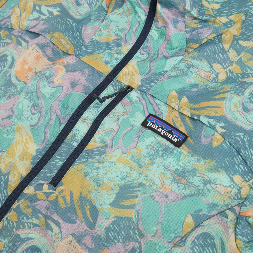 Толстовка женская Patagonia Houdini Stash 1/2-Zip moon tripper/blue sage