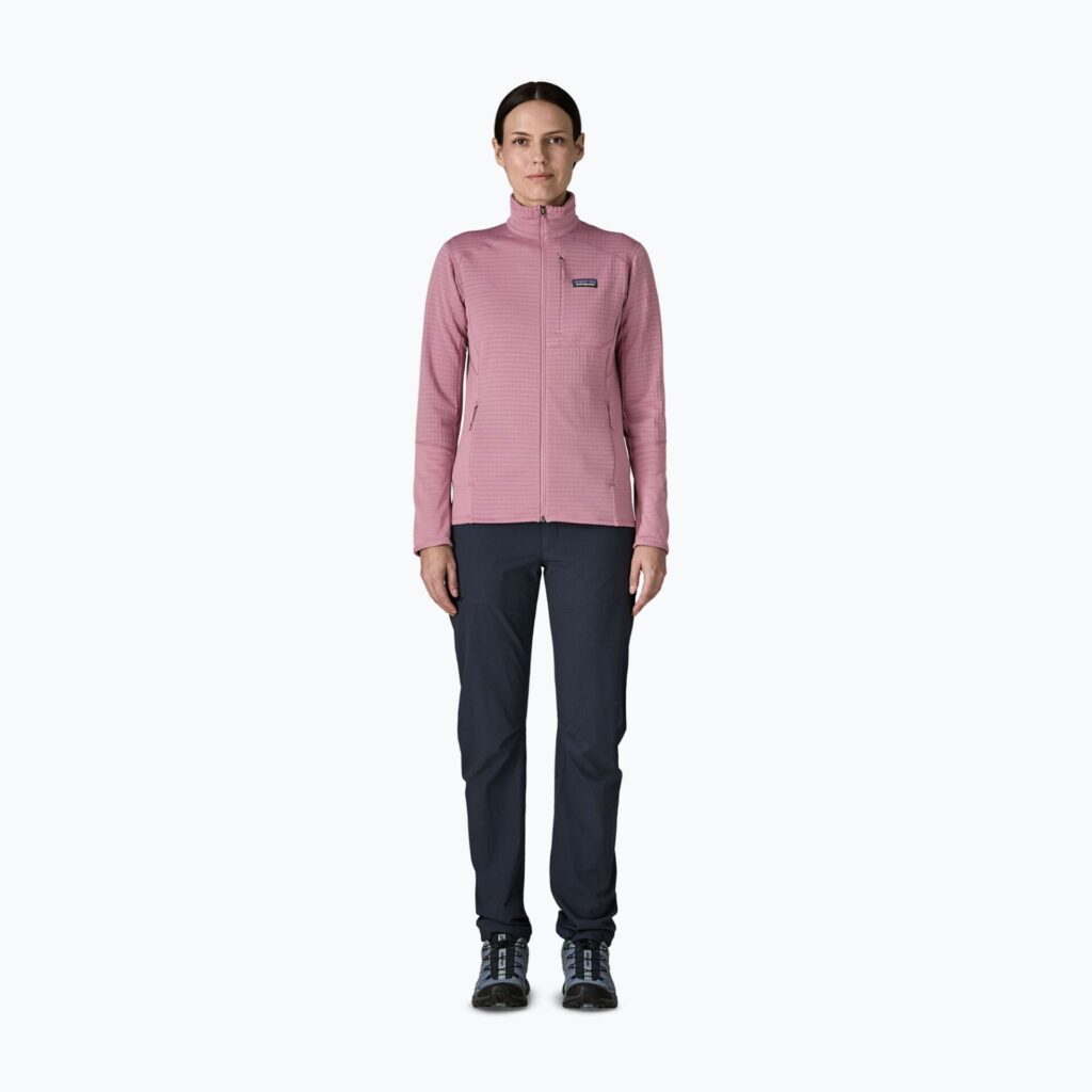 Толстовка женская Patagonia R1 Hybrid light violet