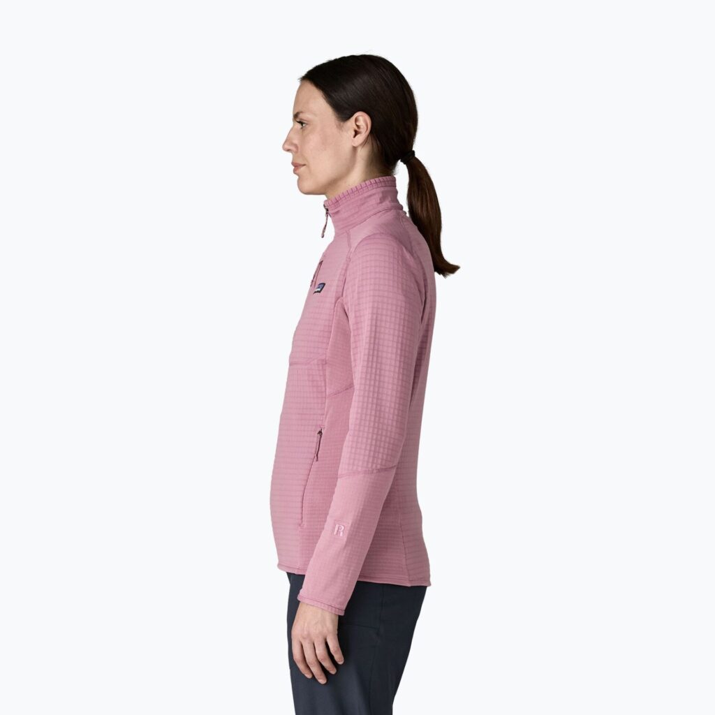 Толстовка женская Patagonia R1 Hybrid light violet