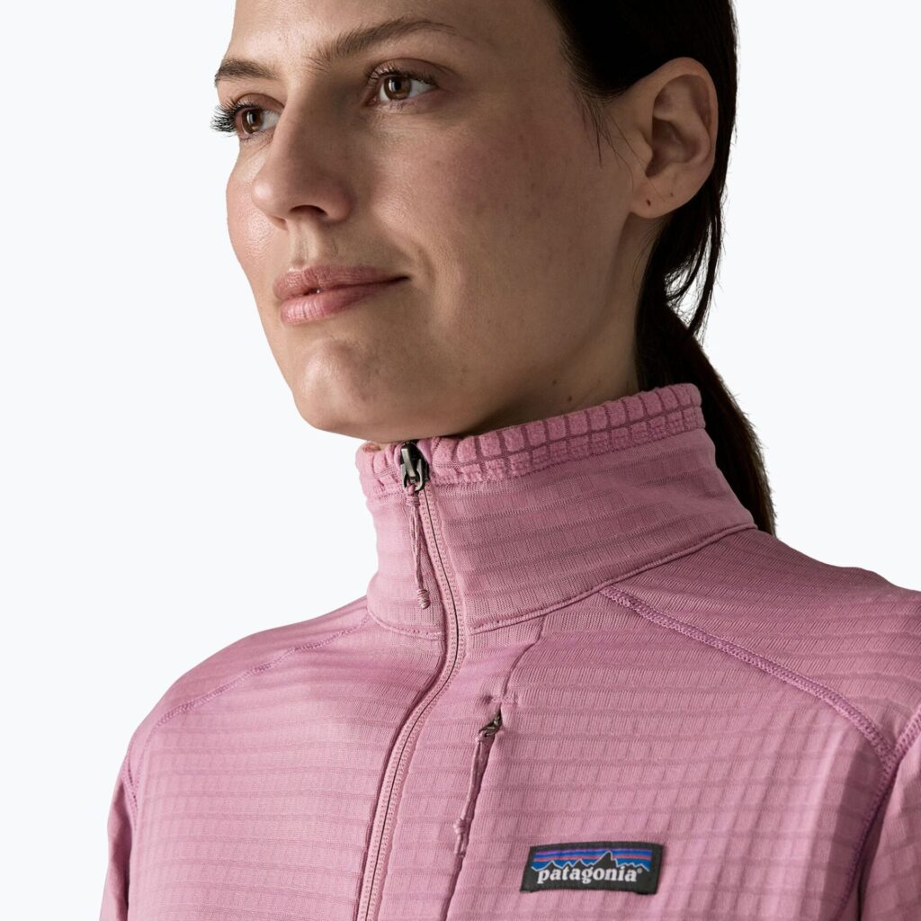 Толстовка женская Patagonia R1 Hybrid light violet