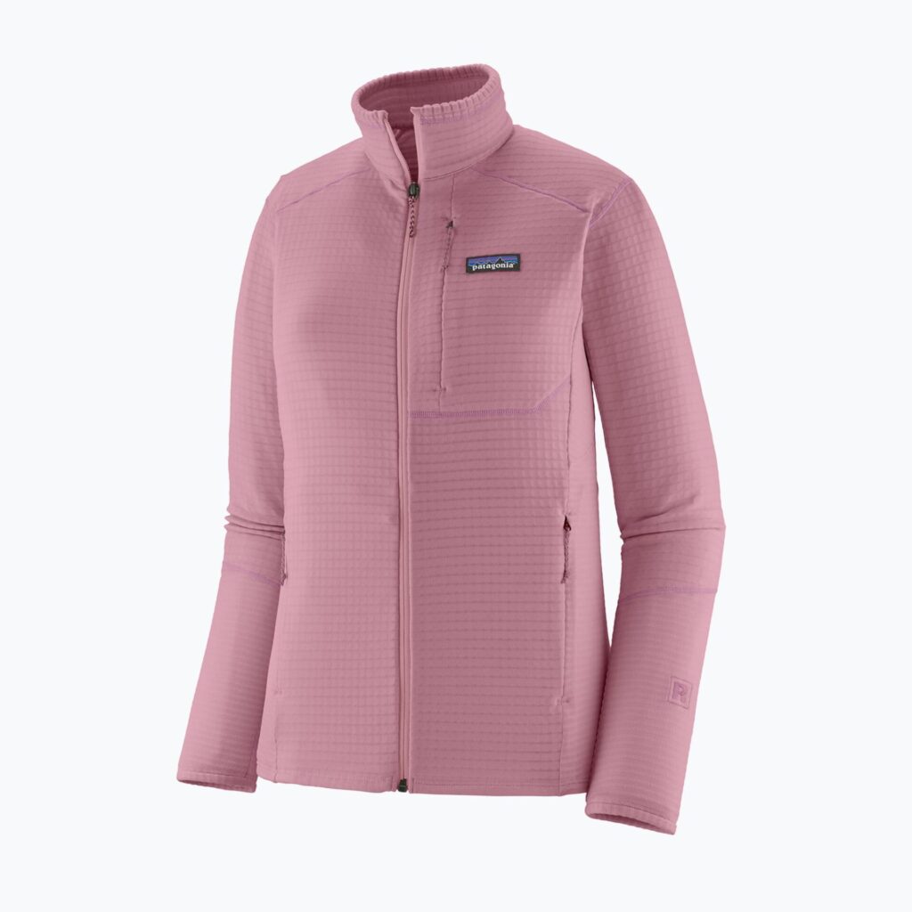 Толстовка женская Patagonia R1 Hybrid light violet