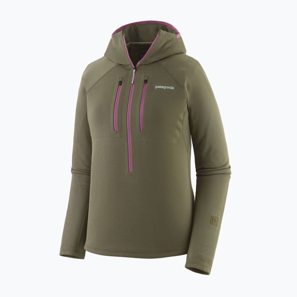 Толстовка женская Patagonia R1 Ultralight Hoody basin green