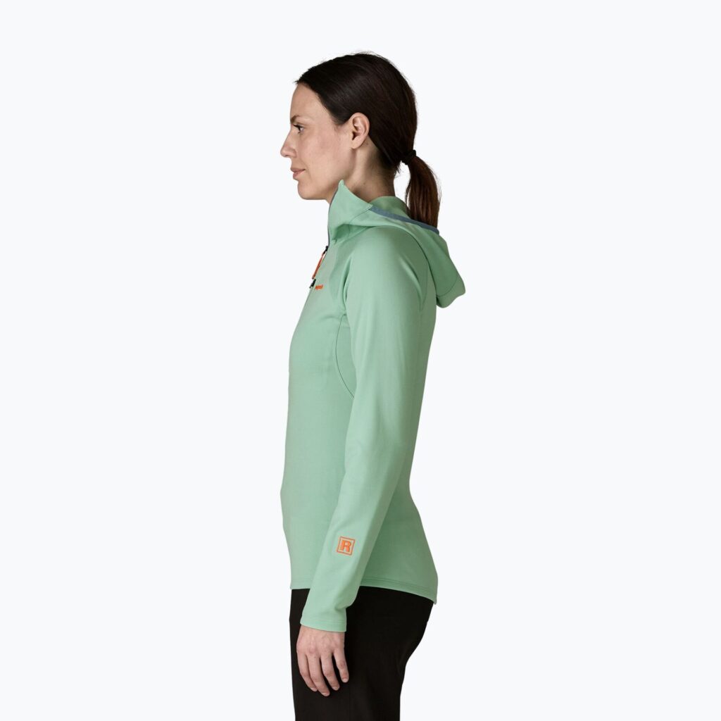Толстовка женская Patagonia R1 Ultralight Hoody thin ice
