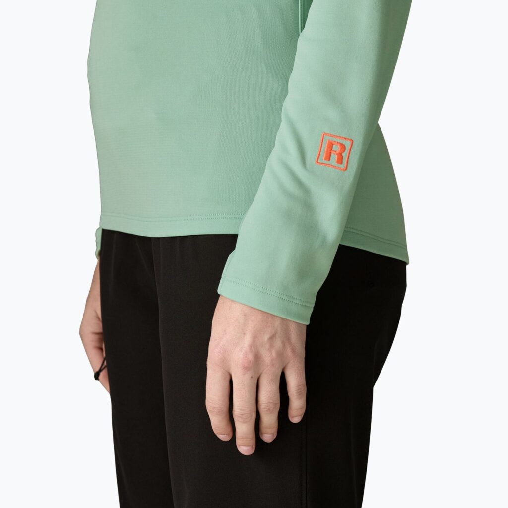 Толстовка женская Patagonia R1 Ultralight Hoody thin ice