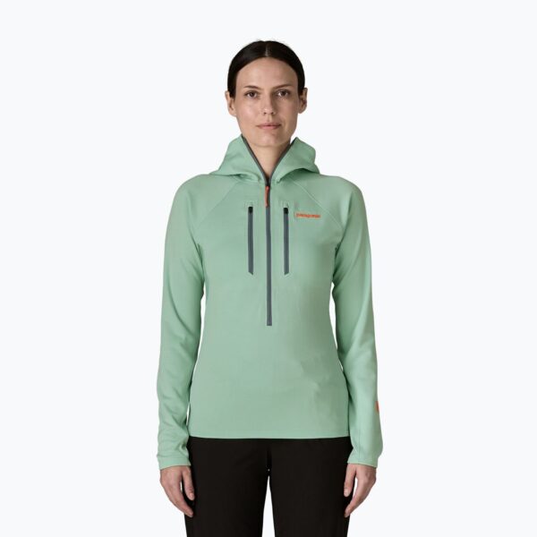Толстовка женская Patagonia R1 Ultralight Hoody thin ice