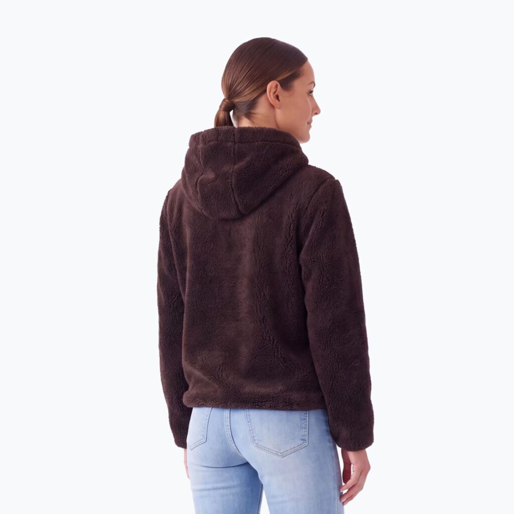 Толстовка женская Pitbull Aragona Norton Hooded dark chocolate