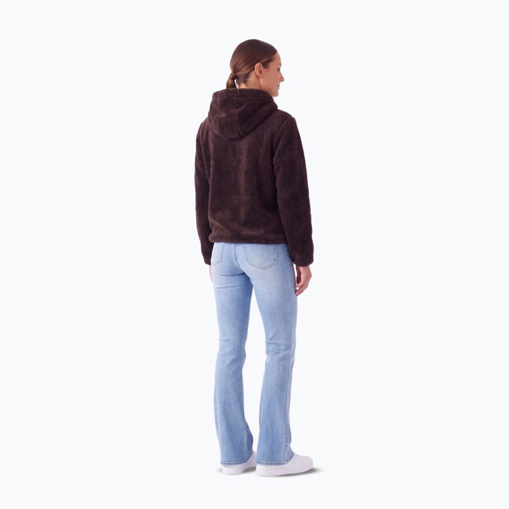 Толстовка женская Pitbull Aragona Norton Hooded dark chocolate