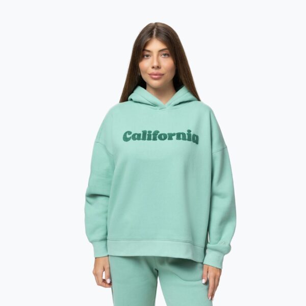 Толстовка женская Pitbull California Hooded light mint
