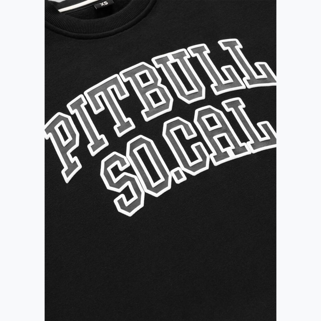 Толстовка женская Pitbull Crewneck Fiora black/black