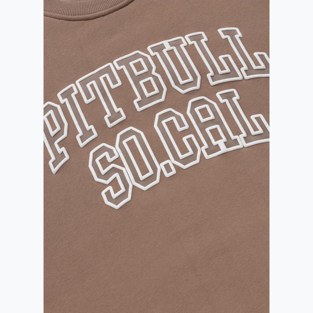 Толстовка женская Pitbull Crewneck Fiora chocolate mousse