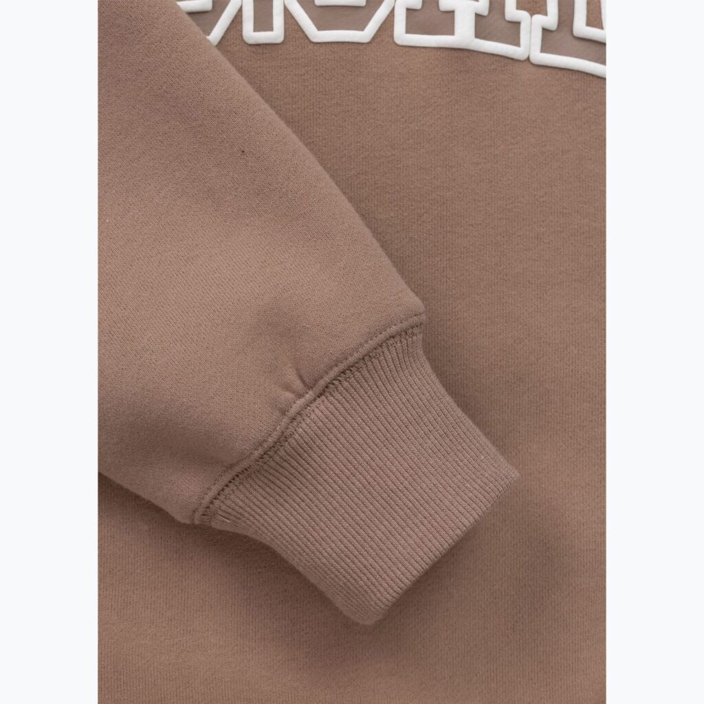 Толстовка женская Pitbull Crewneck Fiora chocolate mousse
