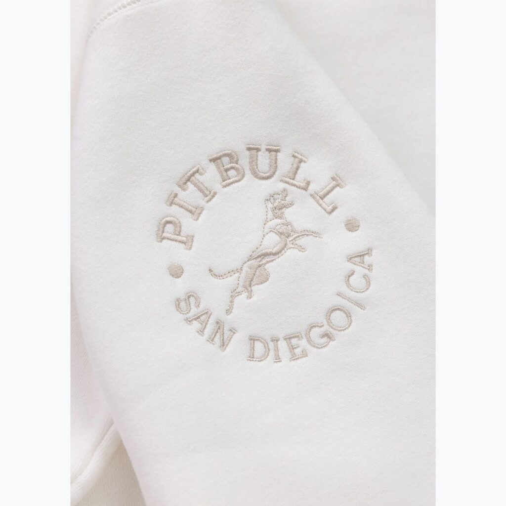 Толстовка женская Pitbull Crewneck Fiora off white