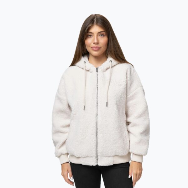 Толстовка женская Pitbull Daisy Hooded Zip light beige