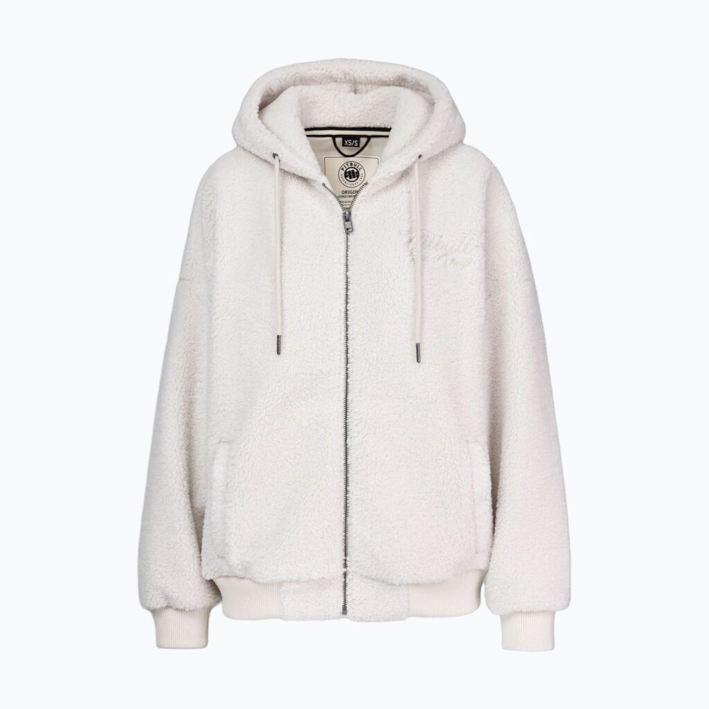 Толстовка женская Pitbull Daisy Hooded Zip light beige