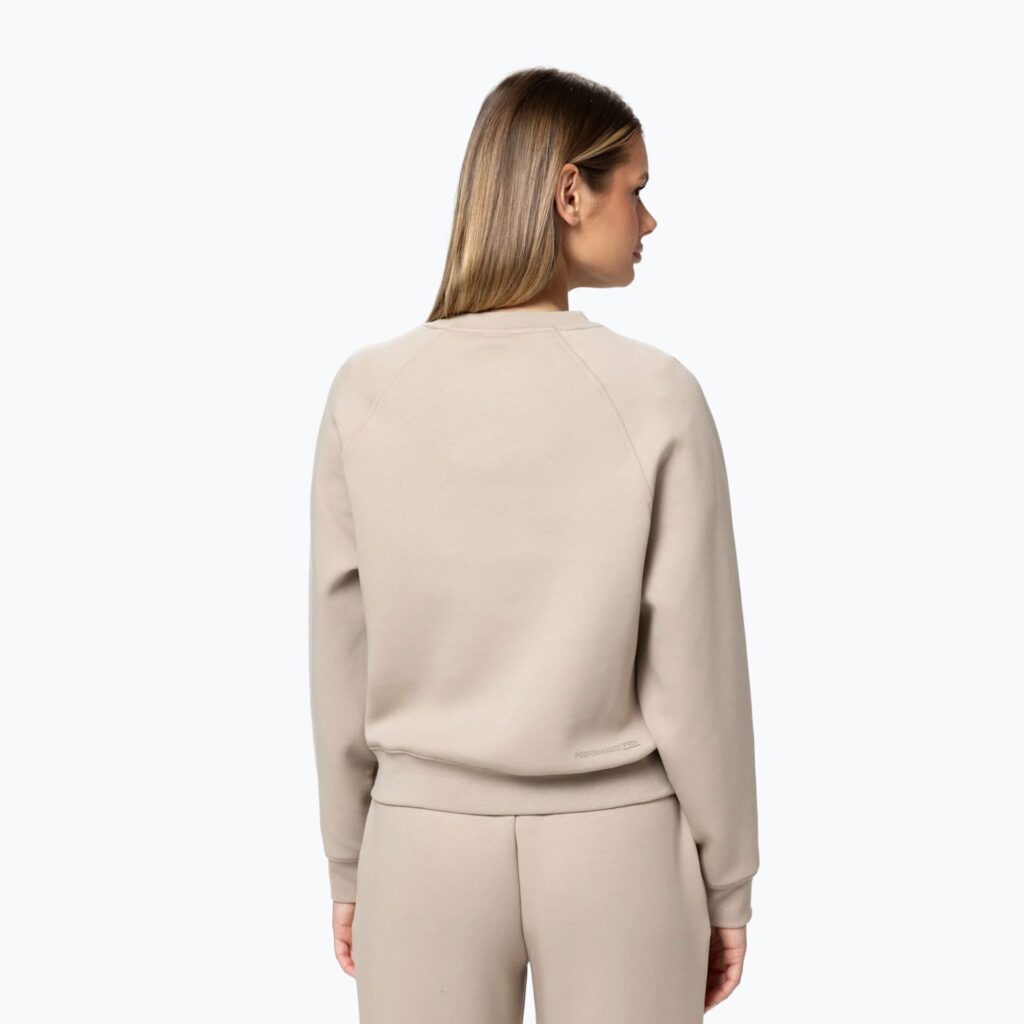 Свитшот Толстовка женская Pitbull Discovery Crewneck cappuccino
