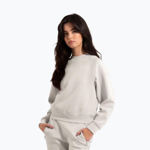 Свитшот Толстовка женская Pitbull Discovery Crewneck off white