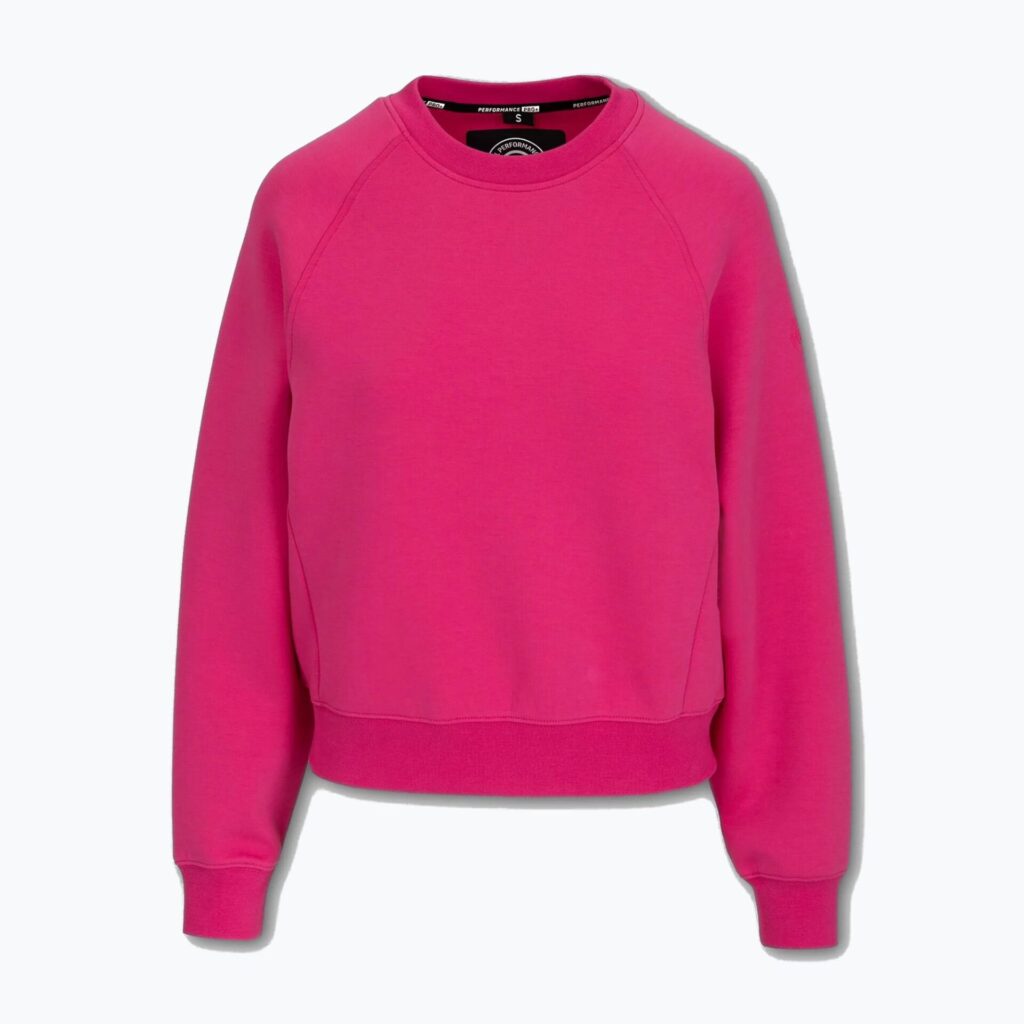 Свитшот Толстовка женская Pitbull Discovery Crewneck raspberry red