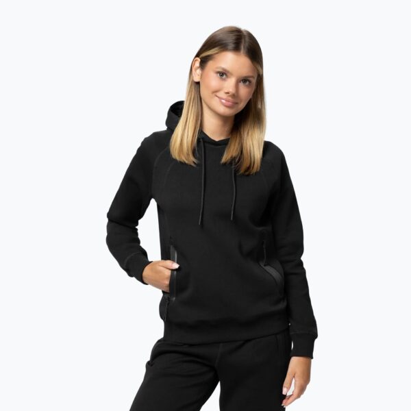 Толстовка женская Pitbull Explory Hooded black