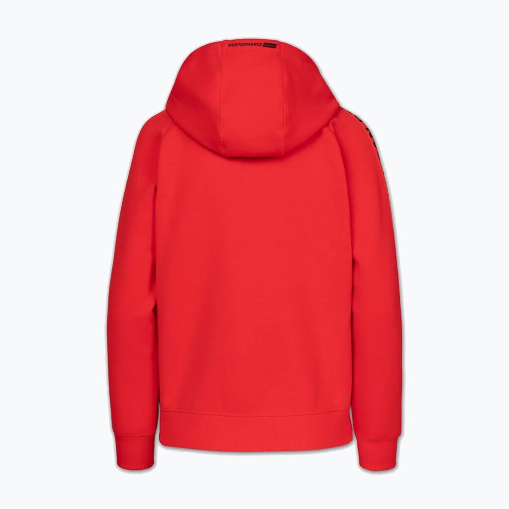 Толстовка женская Pitbull Explory Tape Hooded Zip fluo/red