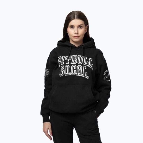 Толстовка женская Pitbull Fiora Hooded black