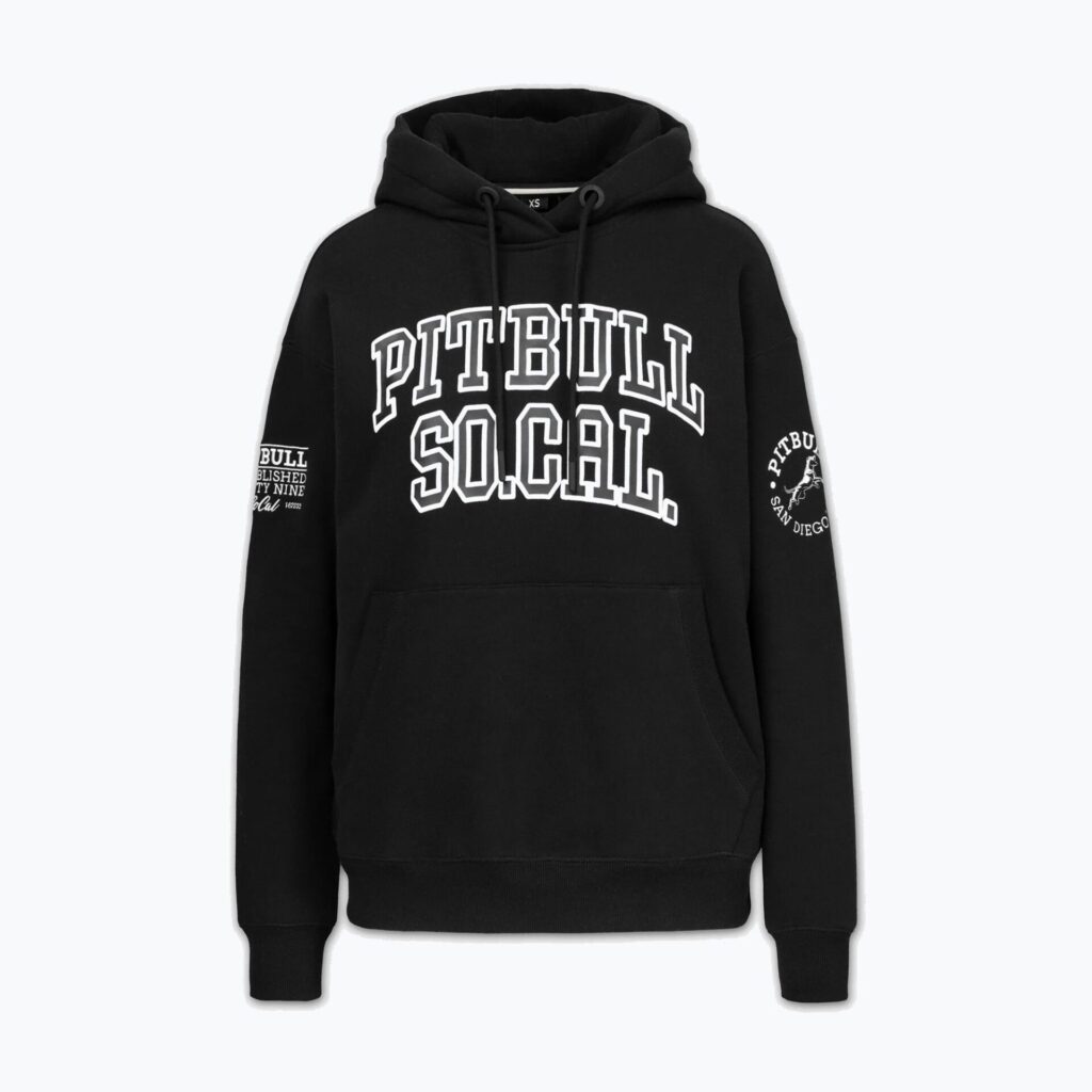 Толстовка женская Pitbull Fiora Hooded black