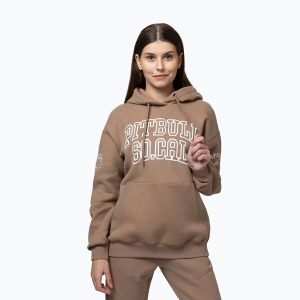 Толстовка женская Pitbull Fiora Hooded chocolate mousse