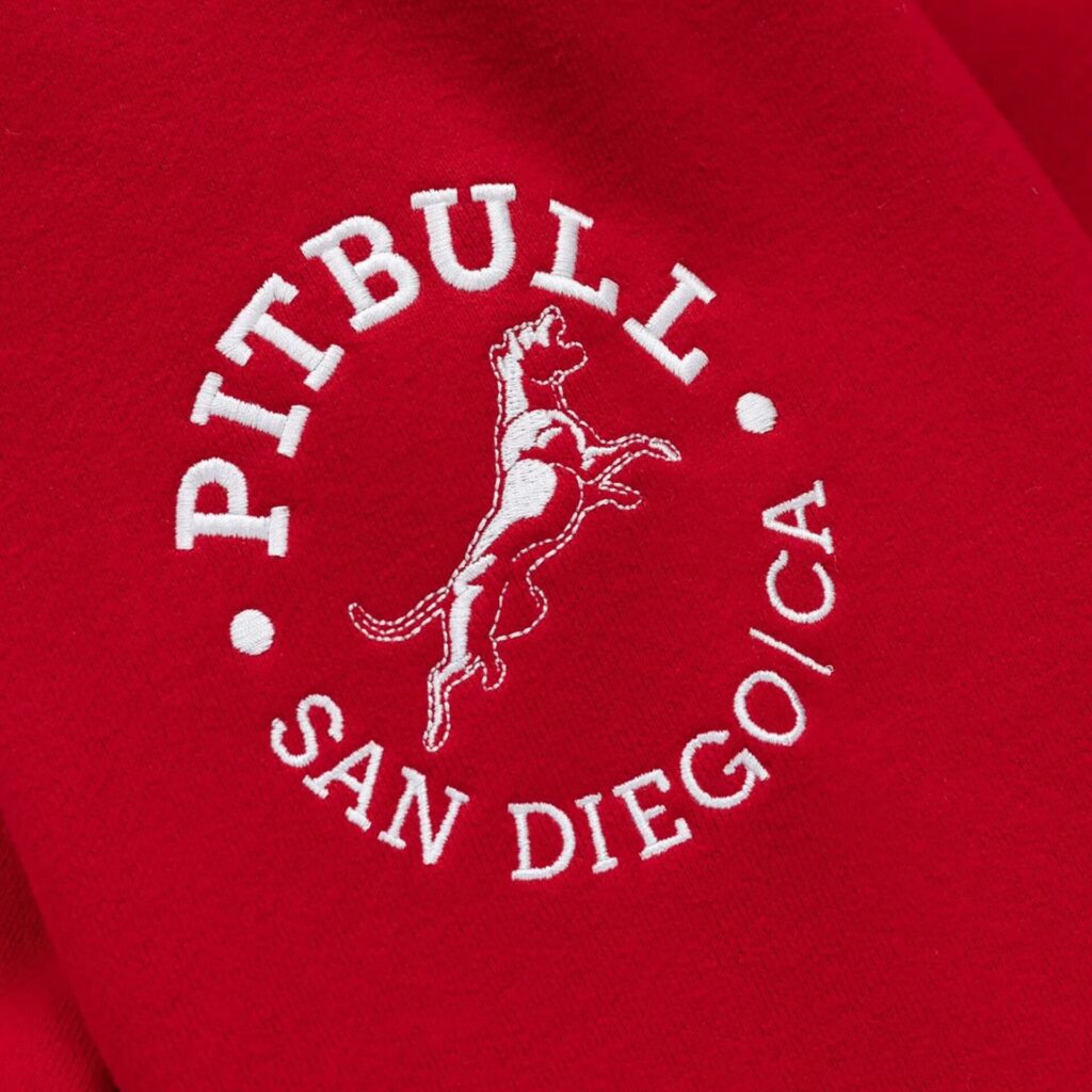 Толстовка женская Pitbull Fiora Hooded wild red