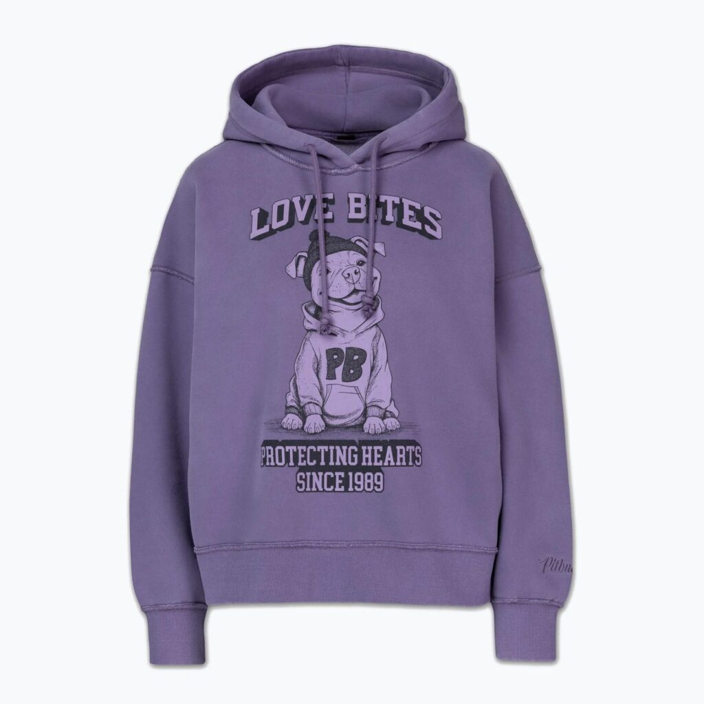 Толстовка женская Pitbull Love Bites Hodded dusty grape