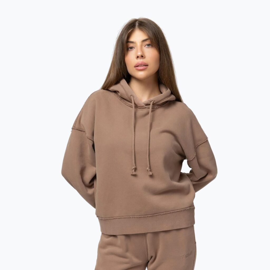 Толстовка женская Pitbull Lovia Hooded chocolate mousse