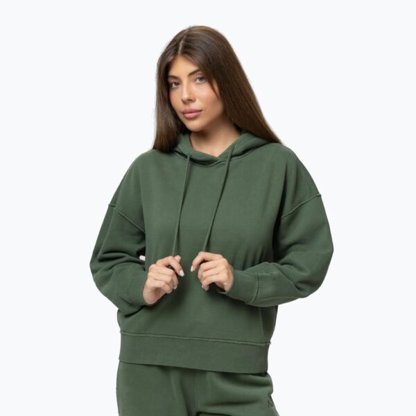 Толстовка женская Pitbull Lovia Hooded sage green