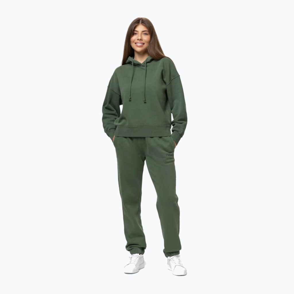 Толстовка женская Pitbull Lovia Hooded sage green