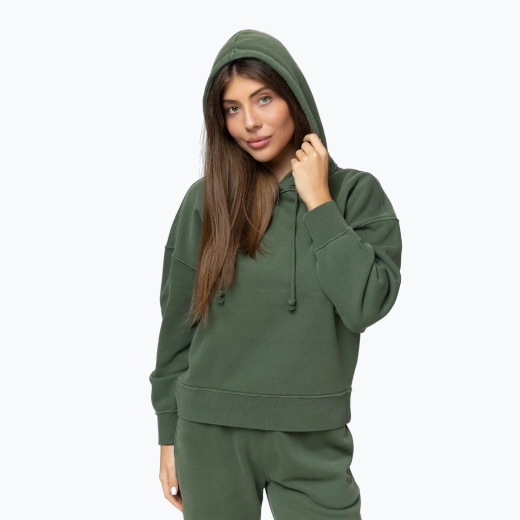Толстовка женская Pitbull Lovia Hooded sage green
