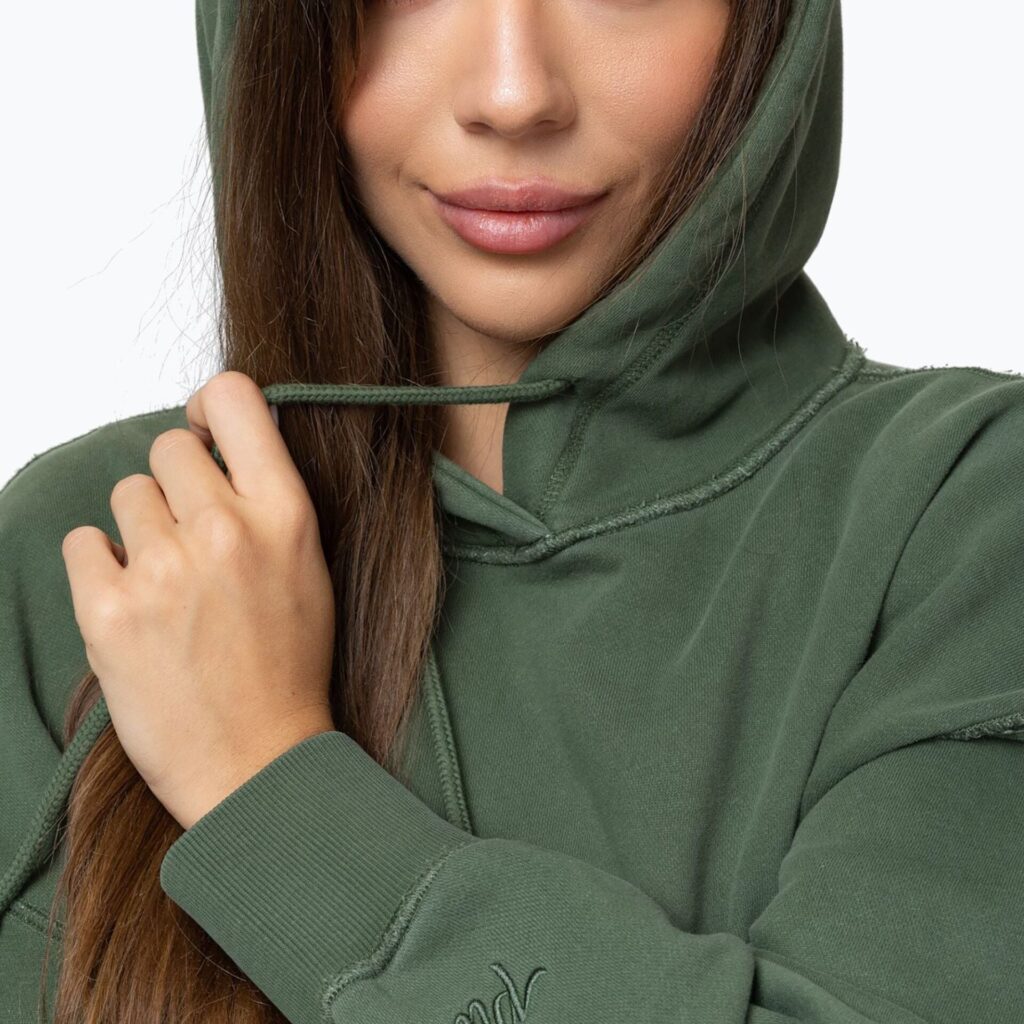 Толстовка женская Pitbull Lovia Hooded sage green