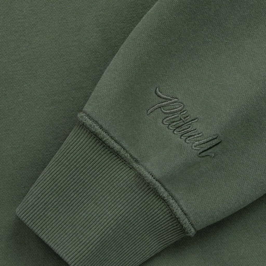 Толстовка женская Pitbull Lovia Hooded sage green