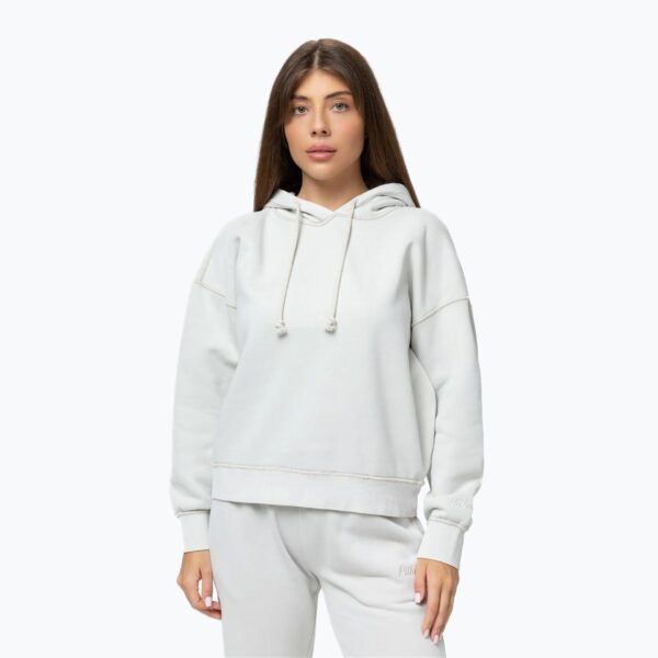 Толстовка женская Pitbull Lovia Hooded white stone