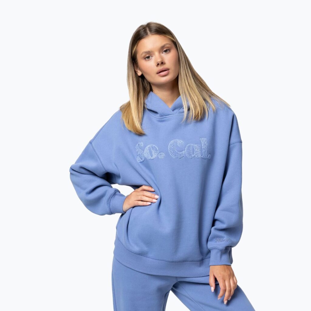 Толстовка женская Pitbull So Cal Hooded blue jeans