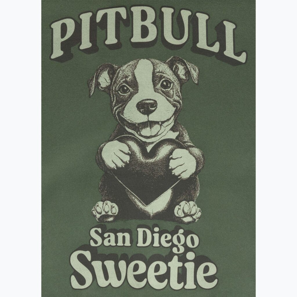 Толстовка женская Pitbull Sweetie Hooded Zip sage green