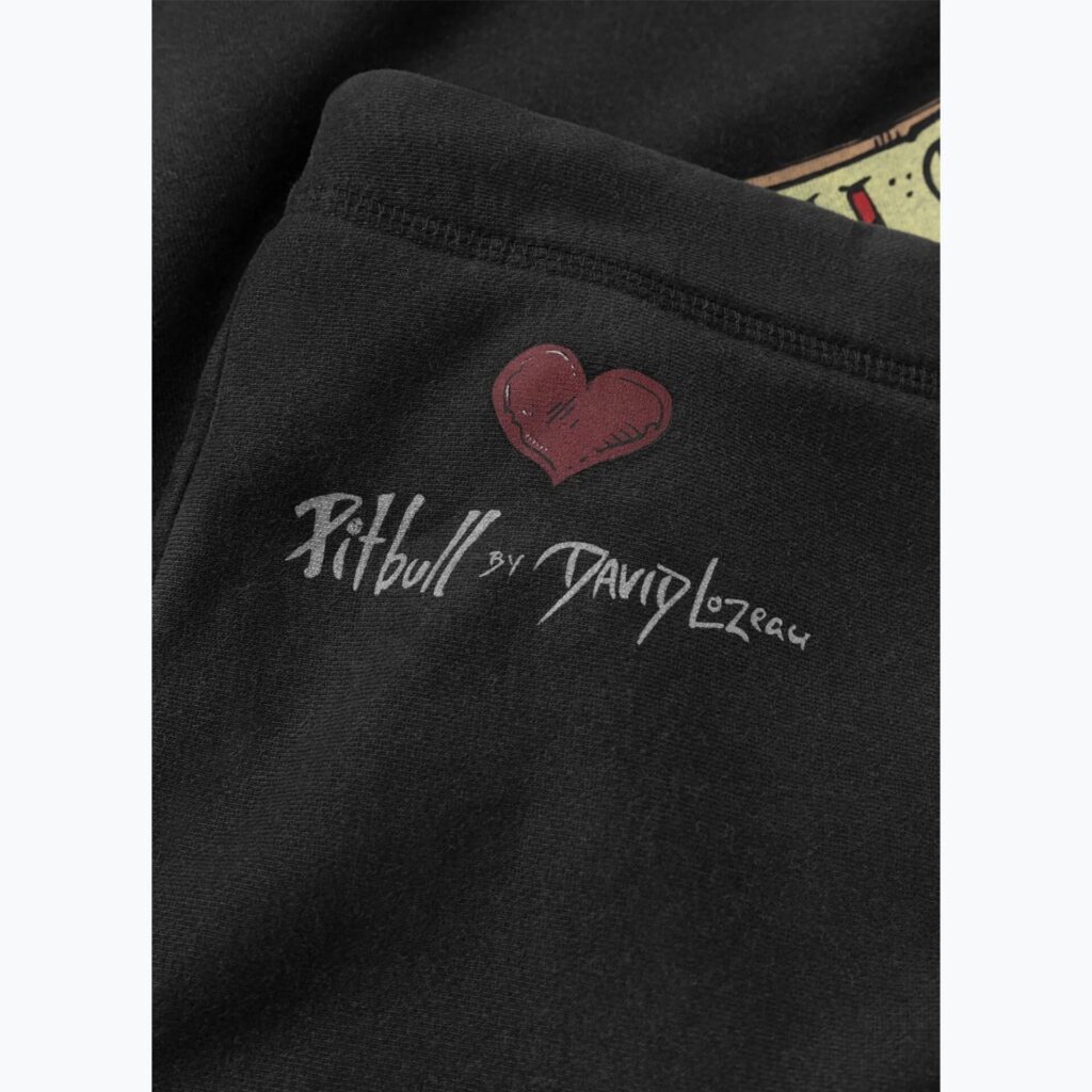 Толстовка женская Pitbull Thick & Thin Hooded dark graphite