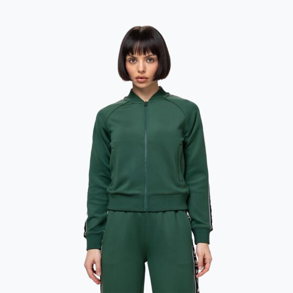 Толстовка женская Pitbull Verona Collar Zip bottle green