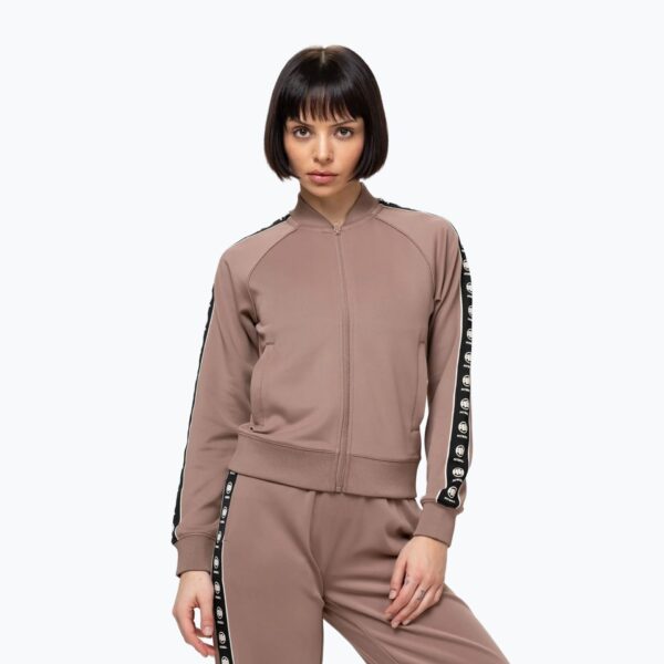 Толстовка женская Pitbull Verona Collar Zip chocolate mousse