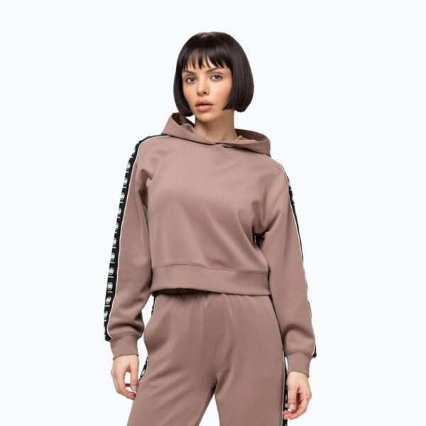 Толстовка женская Pitbull Verona Hooded Oversize chcolate mousse