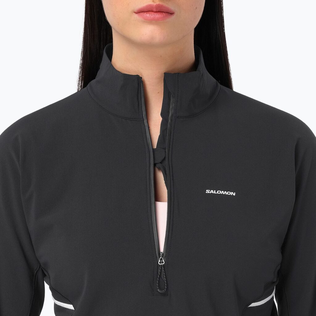 Женская толстовка Salomon Sense Aero Hybrid CP PLVR deep black