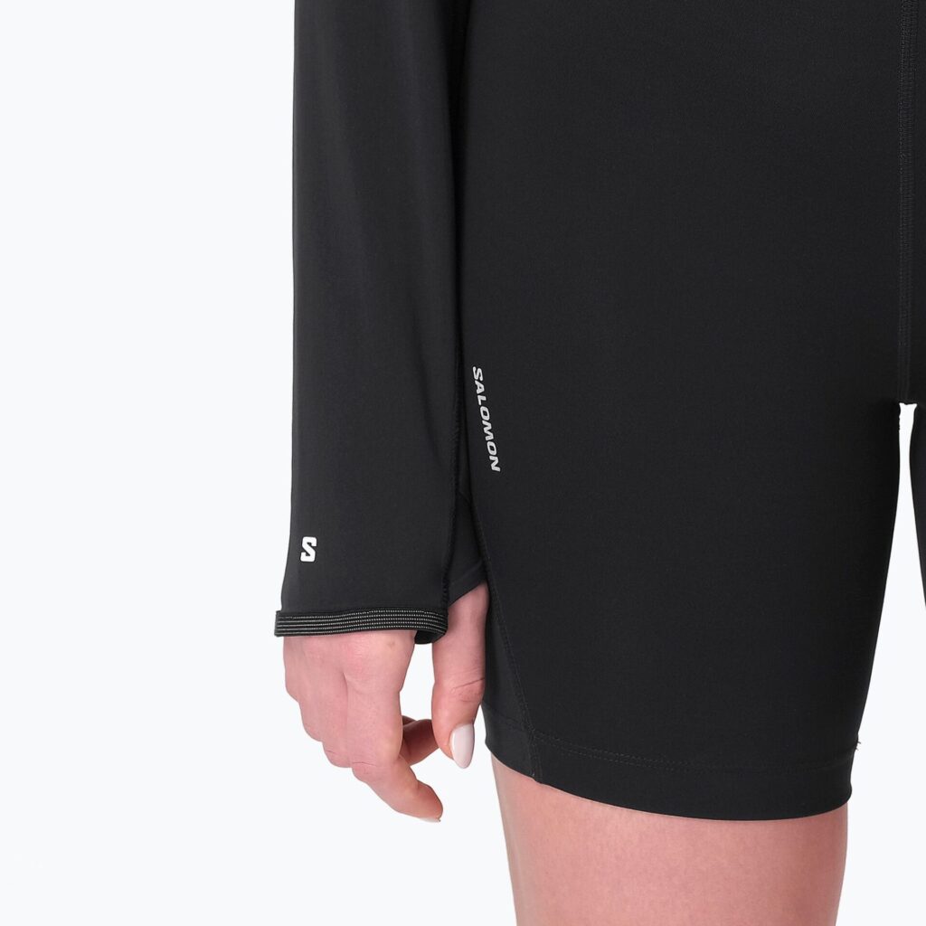 Женская толстовка Salomon Sense Aero Hybrid CP PLVR deep black