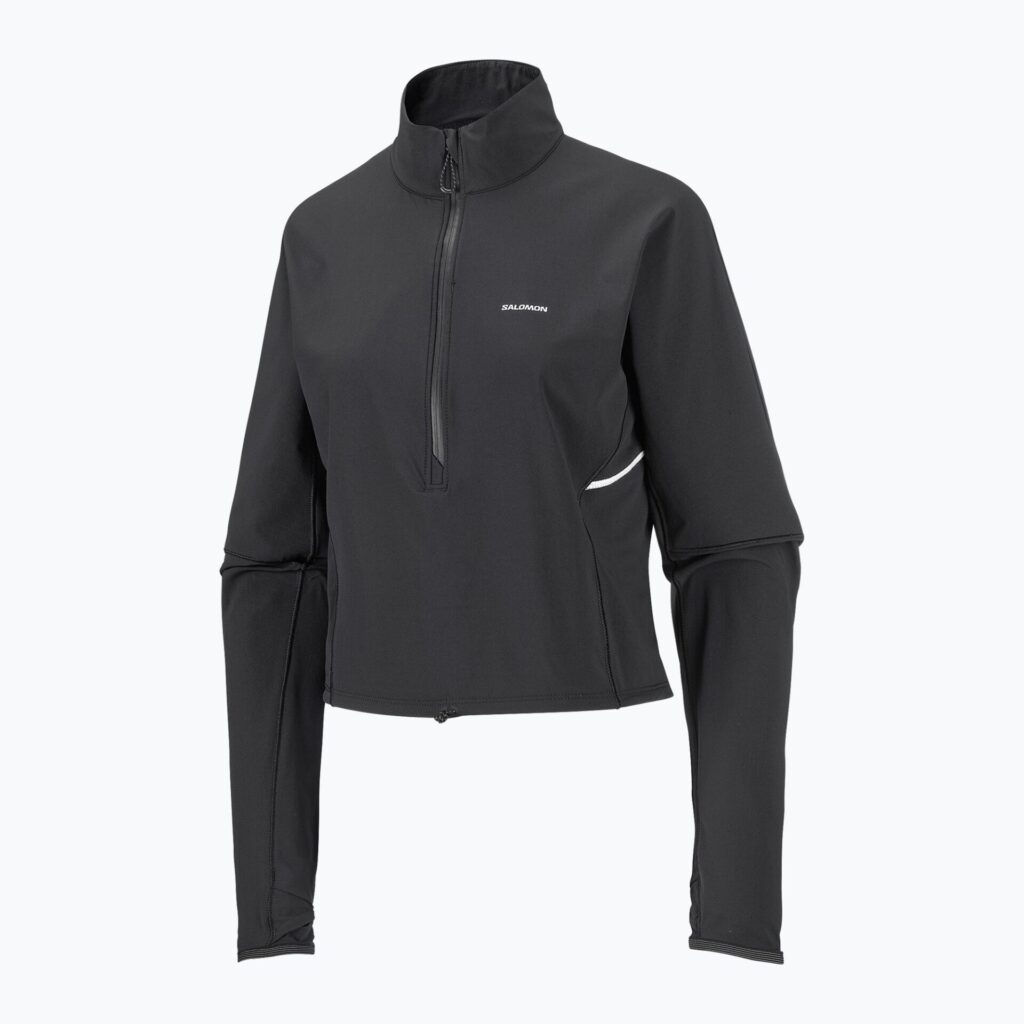 Женская толстовка Salomon Sense Aero Hybrid CP PLVR deep black
